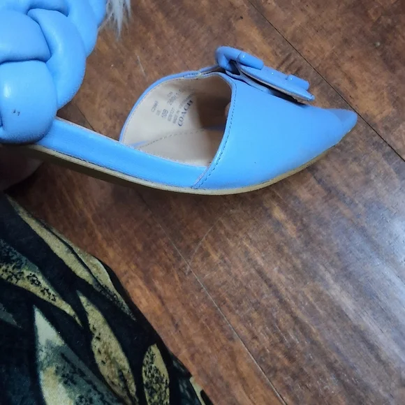 Coach Mollie Periwinkle Slides 10B NWD - Picture 9 of 11
